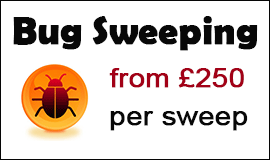Bug Sweeping Cost in Ramsgate